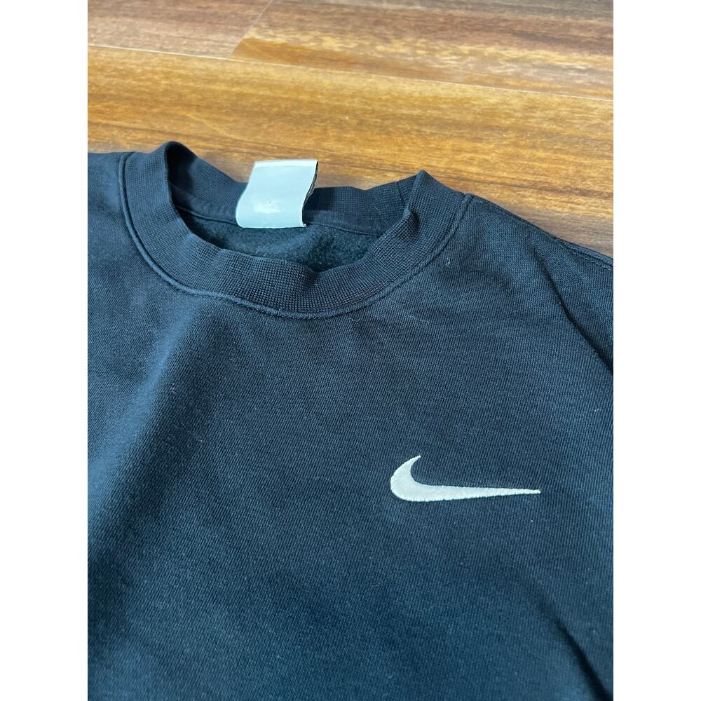 Nike Sportswear Club Fleece Crewneck Sweatshirt Black Men's Medium - Picture 4 of 10